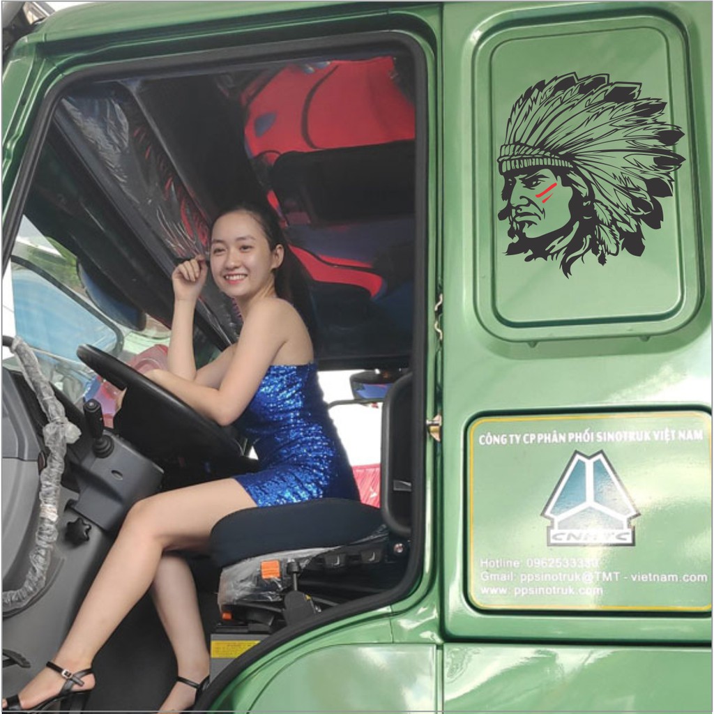 Tem Dán Xe Tải🐷𝑭𝑹𝑬𝑬𝑺𝑯𝑰𝑷🐷NGƯỜI THỔ DÂN 🐷đủ các màu-phản quang