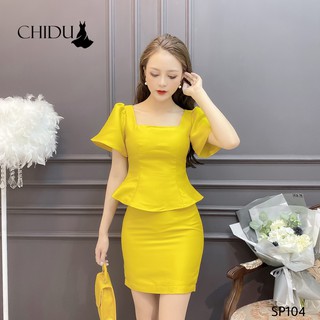 CHIDU Set váy công sở phong cách SP104