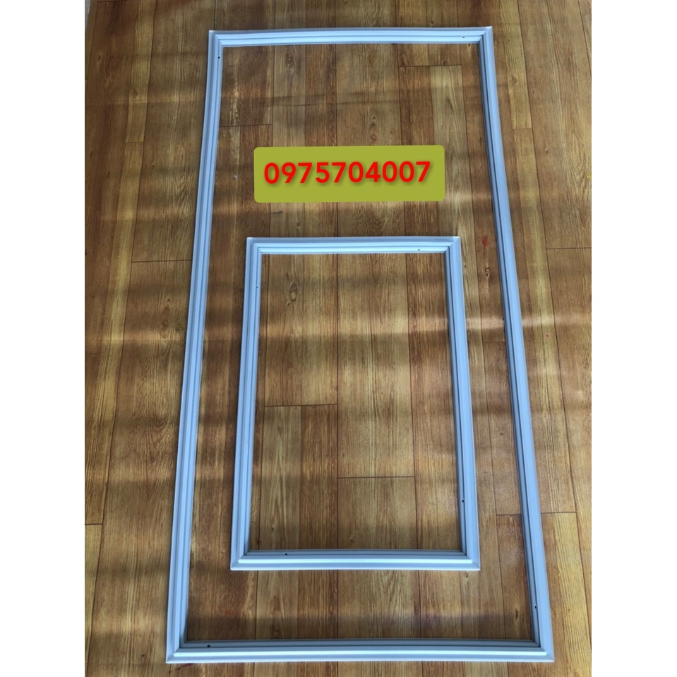 Bộ Ron Gioăng Tủ Lạnh Toshiba Model GR-R25VPD Loại Cài Màu Trắng