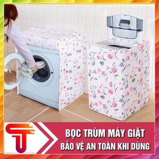 Bọc trùm máy giặt chống thấm loại dày - Cửa đứng, ngang - T3A2