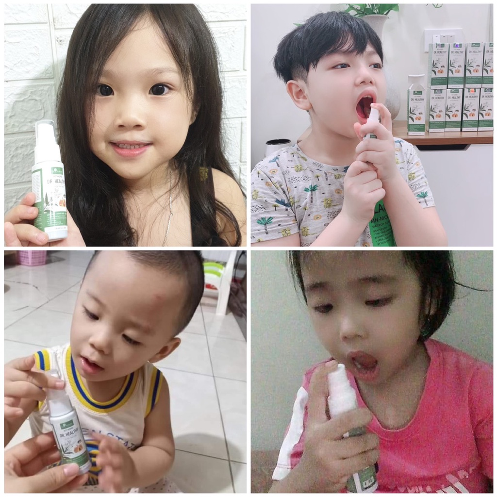 Chai Xịt Họng Xuyên Tâm Liên Thơm Miệng Khử Mùi Hôi Miệng I'm Nature Bảo Vệ Vùng Họng An Toàn Cho Cả Trẻ Nhỏ