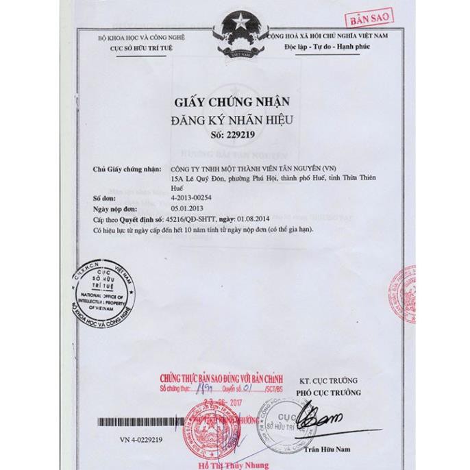 HƯƠNG BÀI NỤ SẠCH - ĐẠT CHUẨN OCOP QUỐC GIA - HƯƠNG SẠCH TÂN NGUYÊN