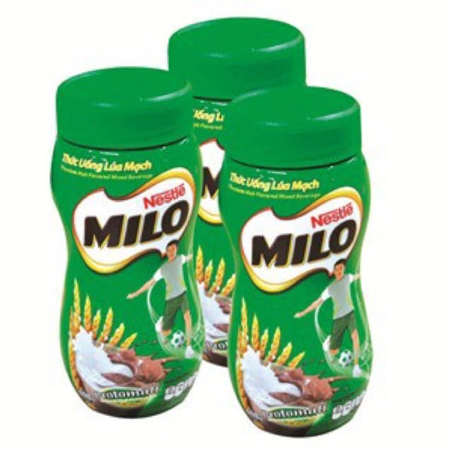 THỨC UỐNG LÚA MẠCH NESTLE MILO HỘP 400G