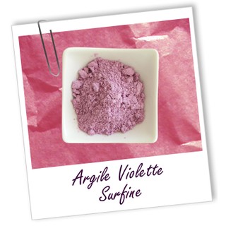 Đất sét tím AROMA ZONE - Argile VIOLETTE surfine 50gram