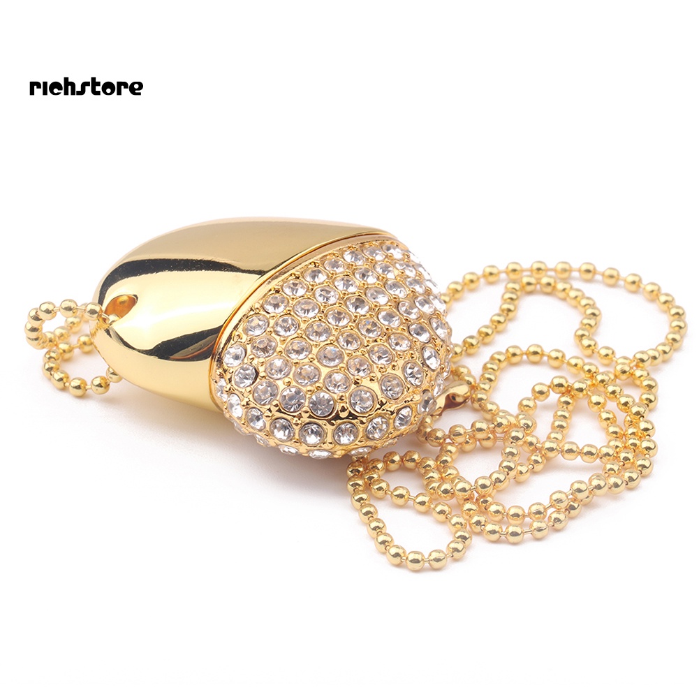 Usb Hình Trái Tim Đính Đá Bằng Hợp Kim Cho Laptop PC | BigBuy360 - bigbuy360.vn