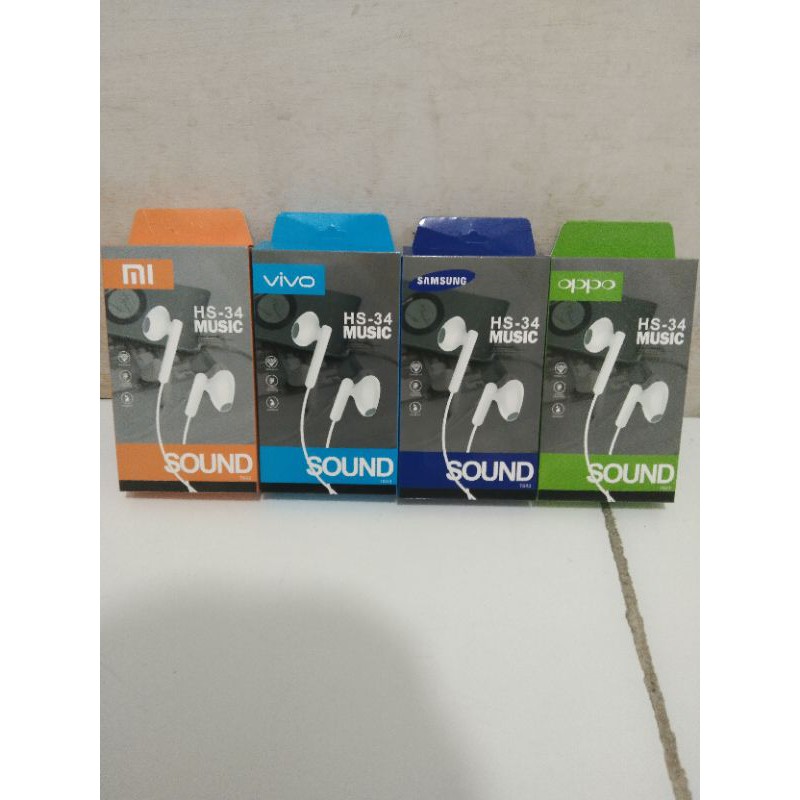 Tai Nghe Nhét Tai Hs 34 Chất Lượng Cao Cho Vivo | BigBuy360 - bigbuy360.vn