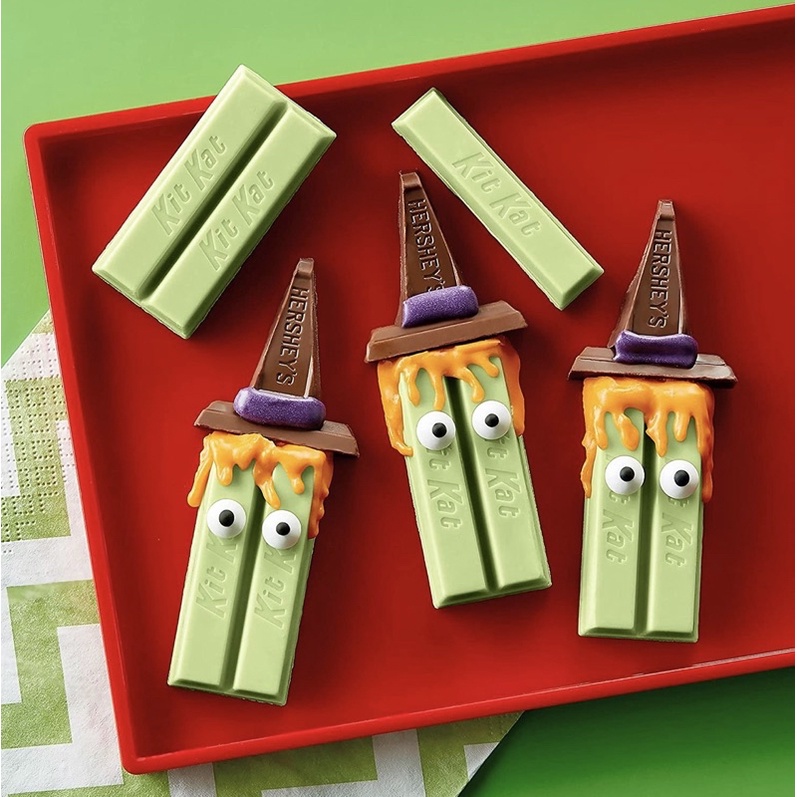 Túi Kit Kat Halloween ma xanh Mỹ