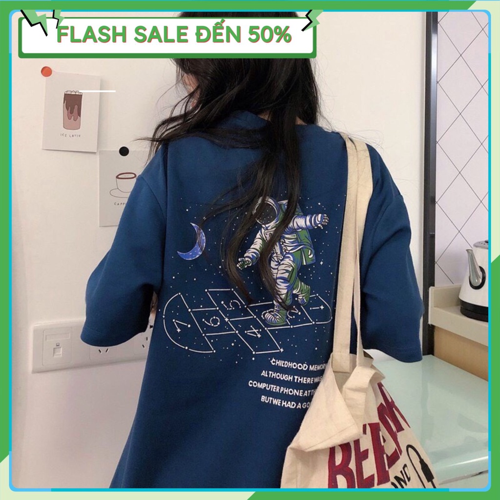 Áo phông tay lỡ nam nữ, áo thun unisex form rộng chất cotton mát mịn thấm hút mồ hôi PHG AT64 | BigBuy360 - bigbuy360.vn