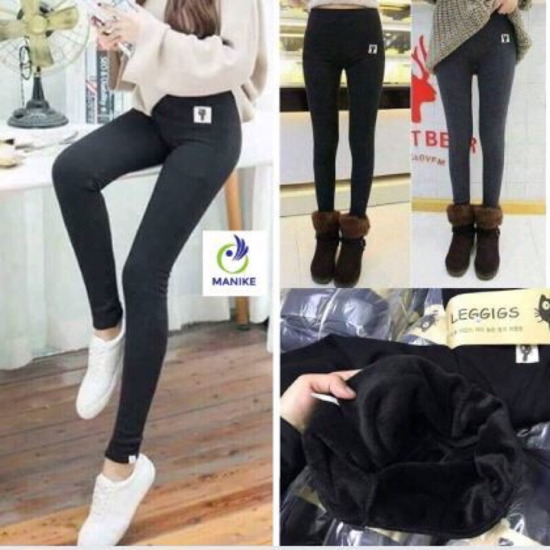 QUẦN LEGGING LÓT LÔNG siêu ấm, cạp cao gen bụng nâng mông chất liệu umi cao cấp hàng loại 1 MÃ 324