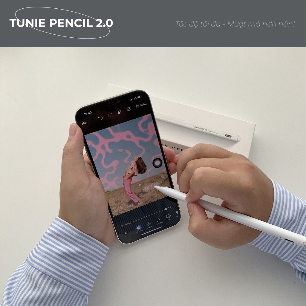 Bút cảm ứng Tunie Pencil cho iPhone, iPad, Android