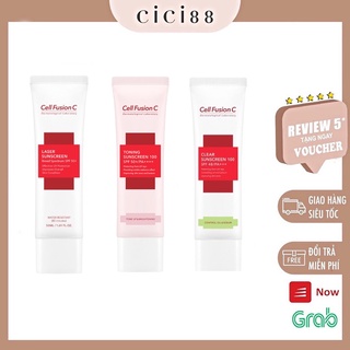 Kem Chống Nắng Cell Fusion C Toning Sunscreen 100 SPF50+/ PA +++
