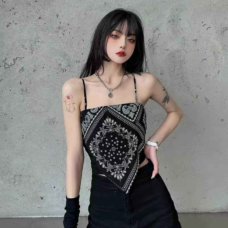Áo Yếm 2 Dây Thổ Cẩm Siêu Phẩm Mùa hè