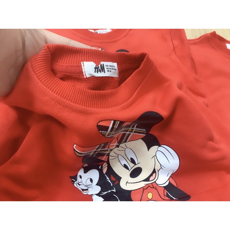 [SALE] Váy H&amp;M mickey cho bé gái ( hàng sẵn,chất cotton da cá đẹp )