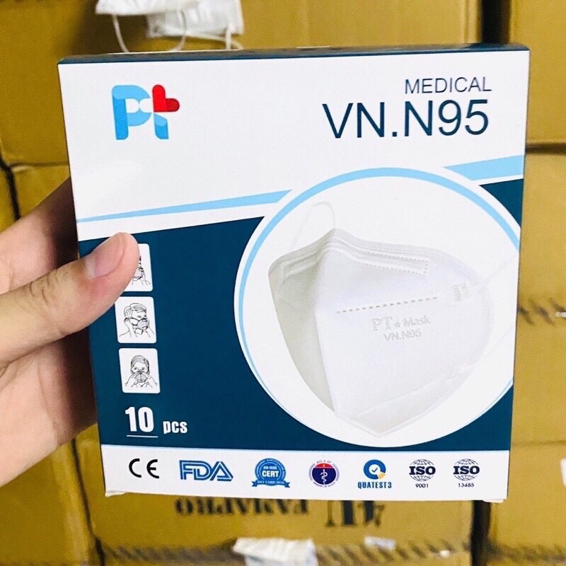 khẩu trang n95 hộp 10 cái