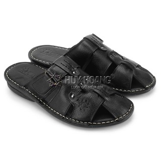 Dép rọ nam cao cấp màu đen PH7729