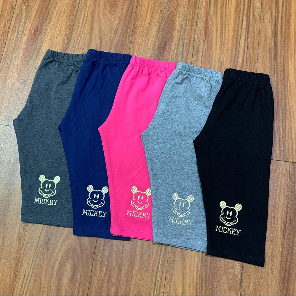 Quần legging lửng size đại bé gái (16-29kg)