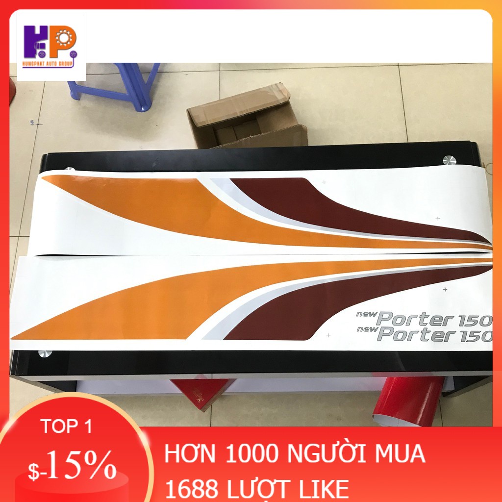 TEM NEW PORTER 150 DÀNH CHO XE TẢI HYUNDAI MẪU CHUẨN