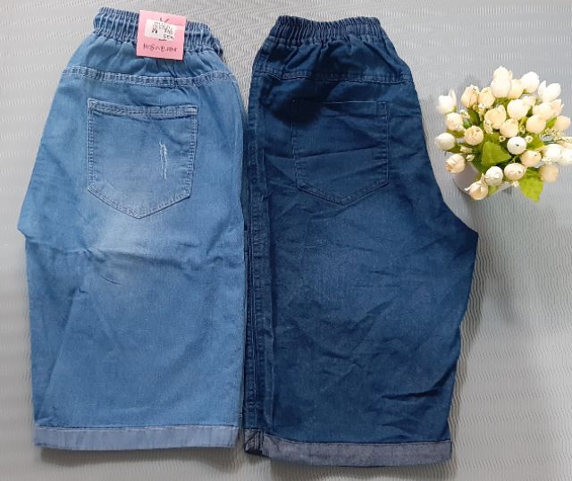 [Mã FAMAYWA giảm 10K đơn 50K] Quần ngố bò giấy VNXK | BigBuy360 - bigbuy360.vn