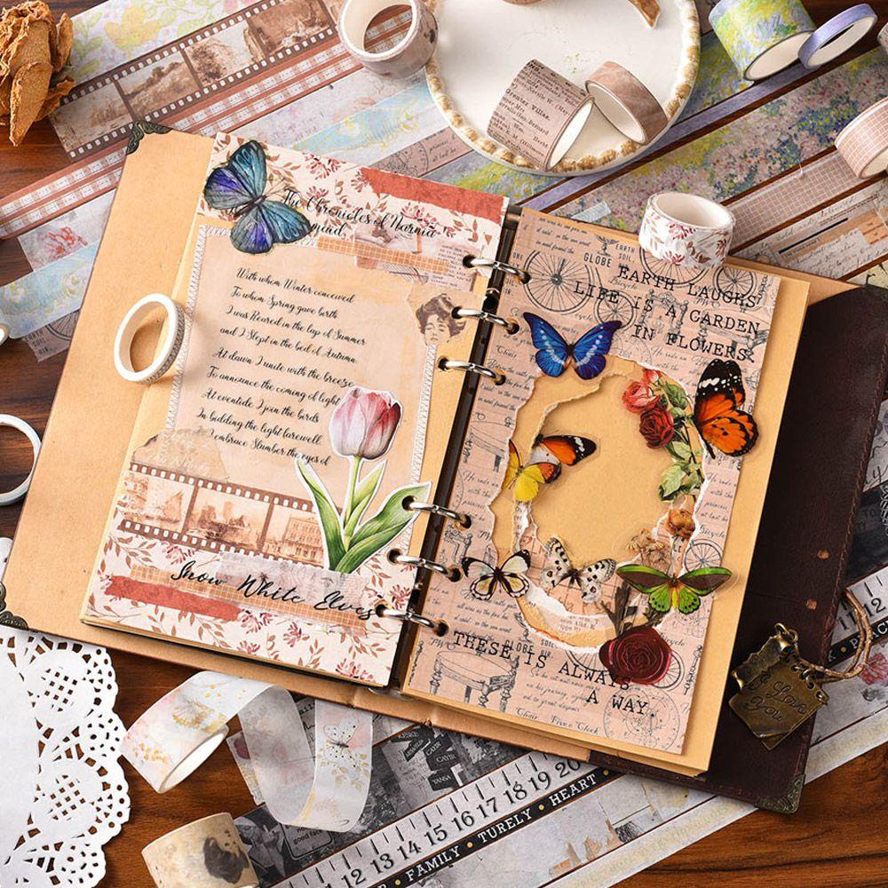 PISTA Set 20 Cuộn Băng Dính Washi Mới Lạ