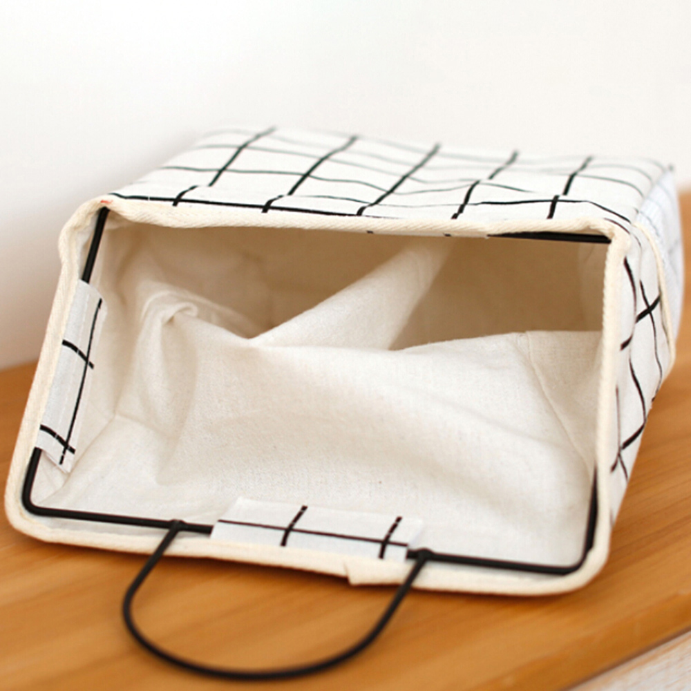 Túi Vải Cotton Lanh Đựng Đồ Có Móc Treo Tường Dùng Trong Ký Túc Xá Và Nhà Riêng