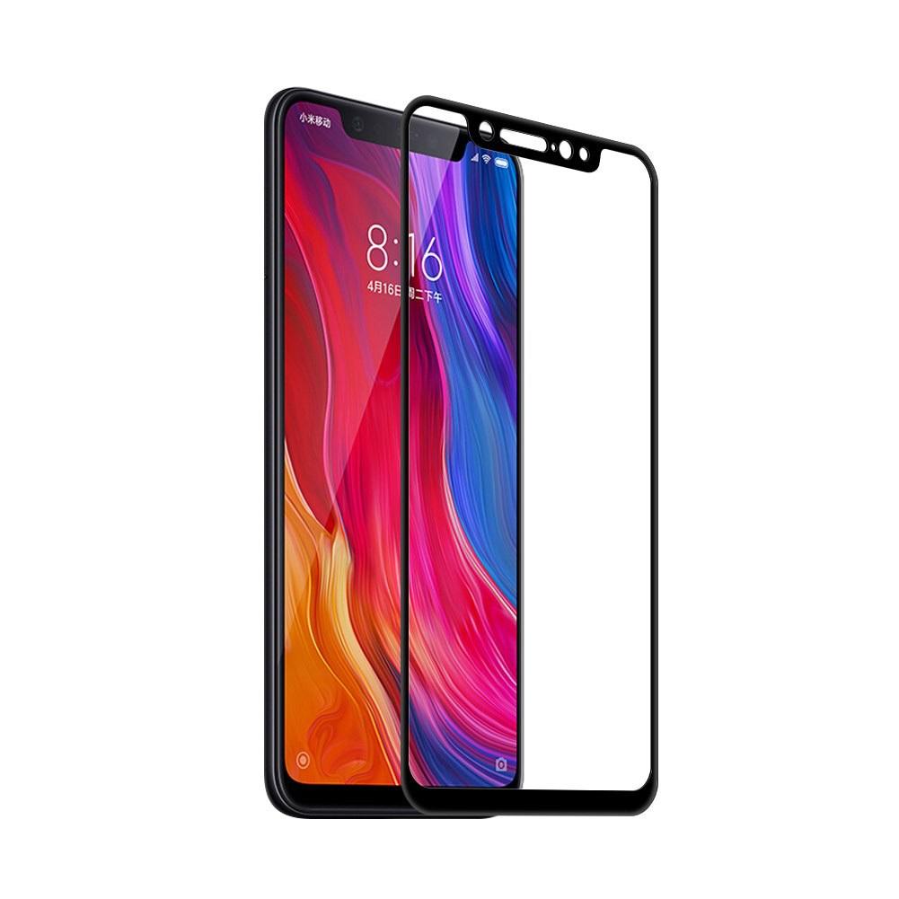 Miếng dán 5D Full màn cho Xiaomi Mi 6X - Đen
