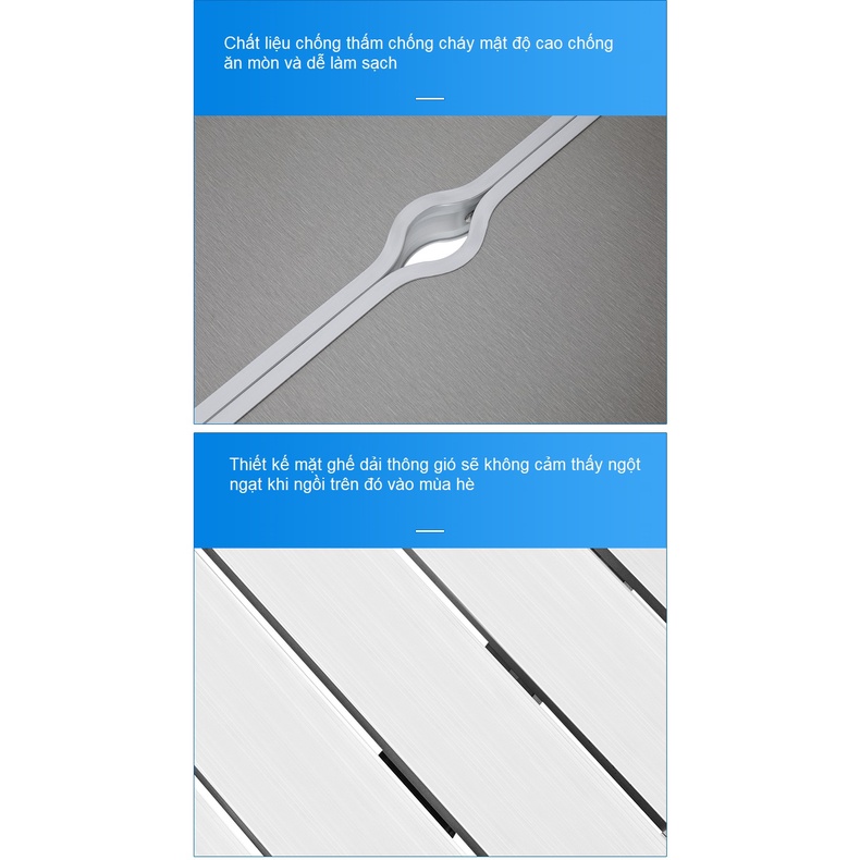 Bàn 4 ghế nhôm dã ngoại xếp gọn ZX17403,10kg, bàn 86x6 - Bàn ghế gấp gọn thành vali