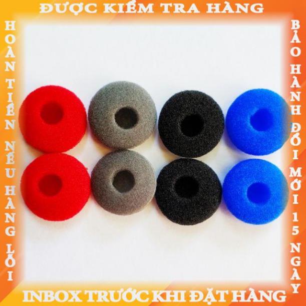 Bịt bông cho tai nghe dạng gài EarBud, êm, mềm, tăng Bass - Handmade King trangdoan
