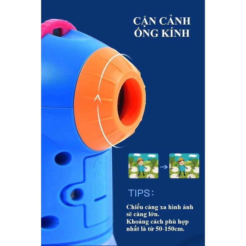 Bộ đồ chơi Mideer đèn pin kể chuyển chiếu tường 11 câu chuyện bản mới nhất cho bé từ 2 tuổi Kid story book torch
