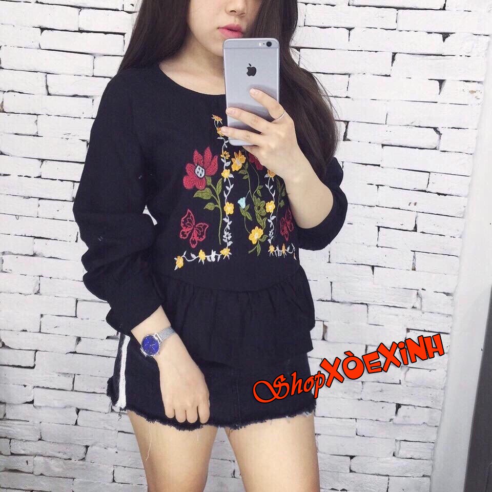 A0005 - Áo thêu hoa ngực