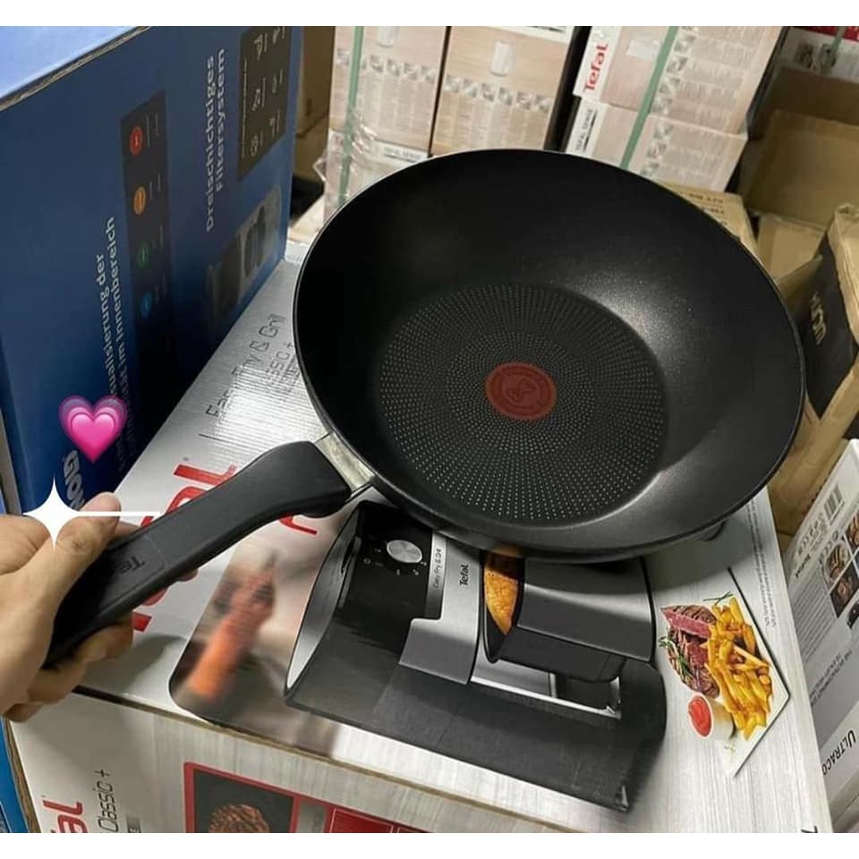 Chảo sâu lòng Tefal HARD TITANIUM PRO Made in France