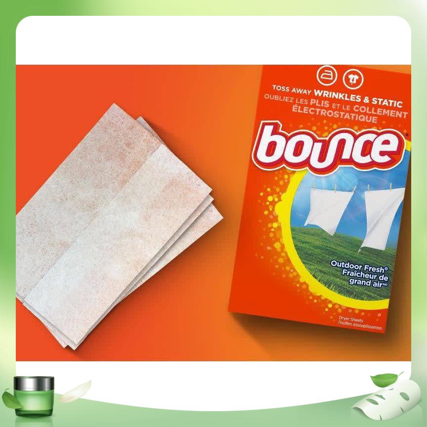 Giấy Thơm Quần Áo Bounce Hàng Mỹ Hộp Nguyên, Giấy làm Thơm Mềm Quần Áo