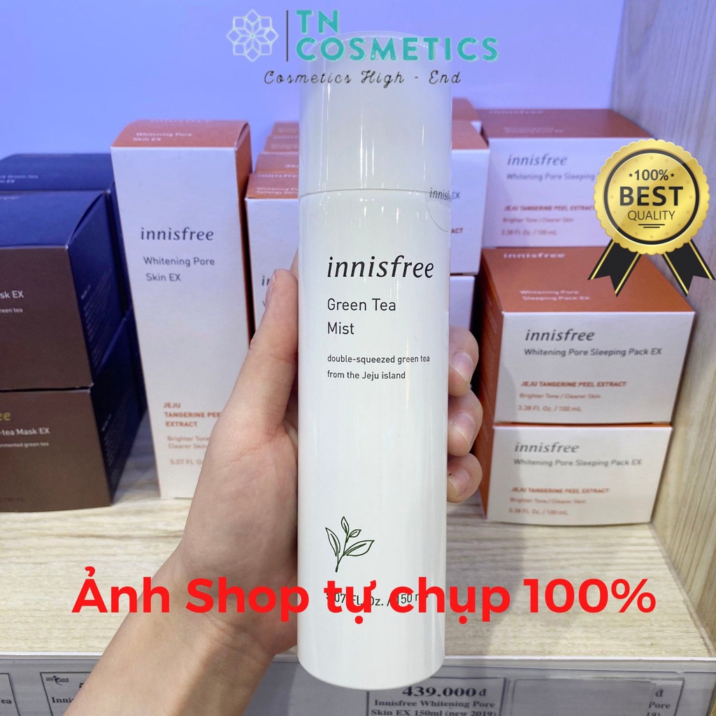 Xịt Khoáng Cấp Ẩm Innisfree Trà Xanh 50ml, 150ml XK1166 | BigBuy360 - bigbuy360.vn