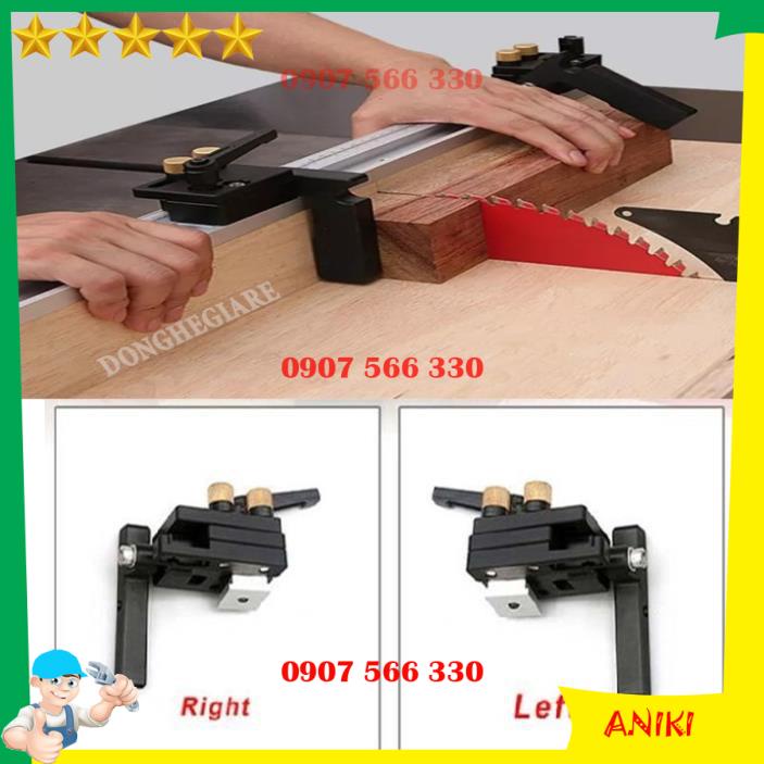 Cữ Chặn Gỗ Chỉ Vạch Cho Máy Phay Máy Cưa Bàn DIY Làm Mộc QE033