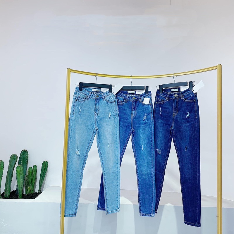 Quần Jean Skinny 9 tấc Xuất Chuẩn 3Đ