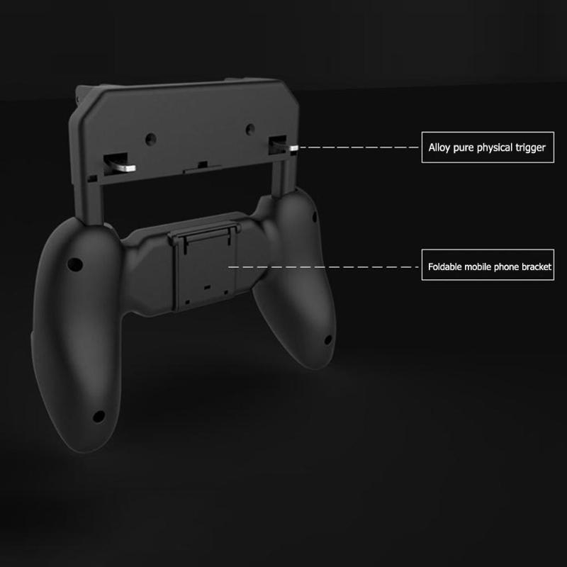 Tay cầm có nút nhấn điều khiển chơi game W18 PUBG trên điện thoại tiện dụng