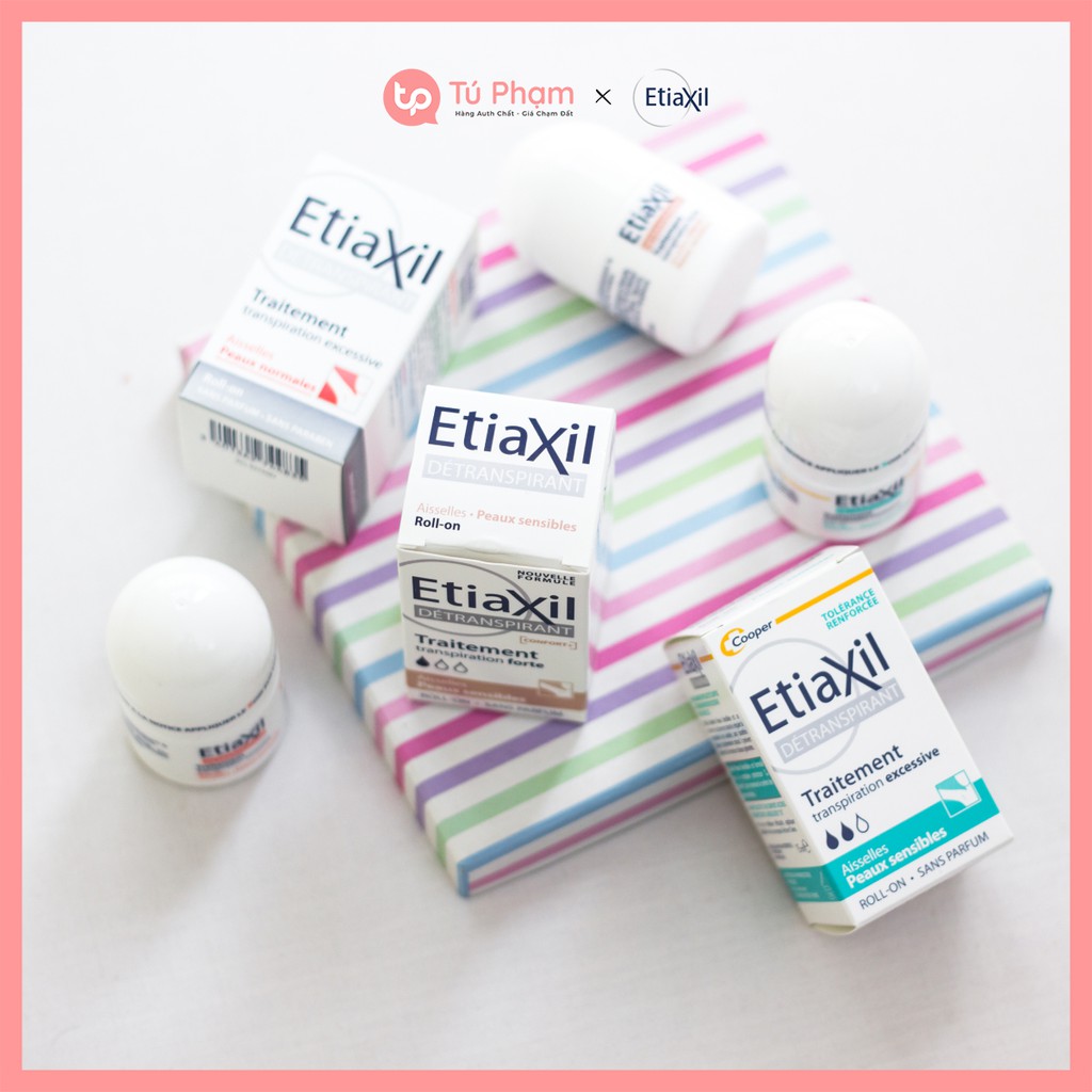 Lăn Khử Mùi Etiaxil Giảm Mồ Hôi, Hôi Nách 15ml