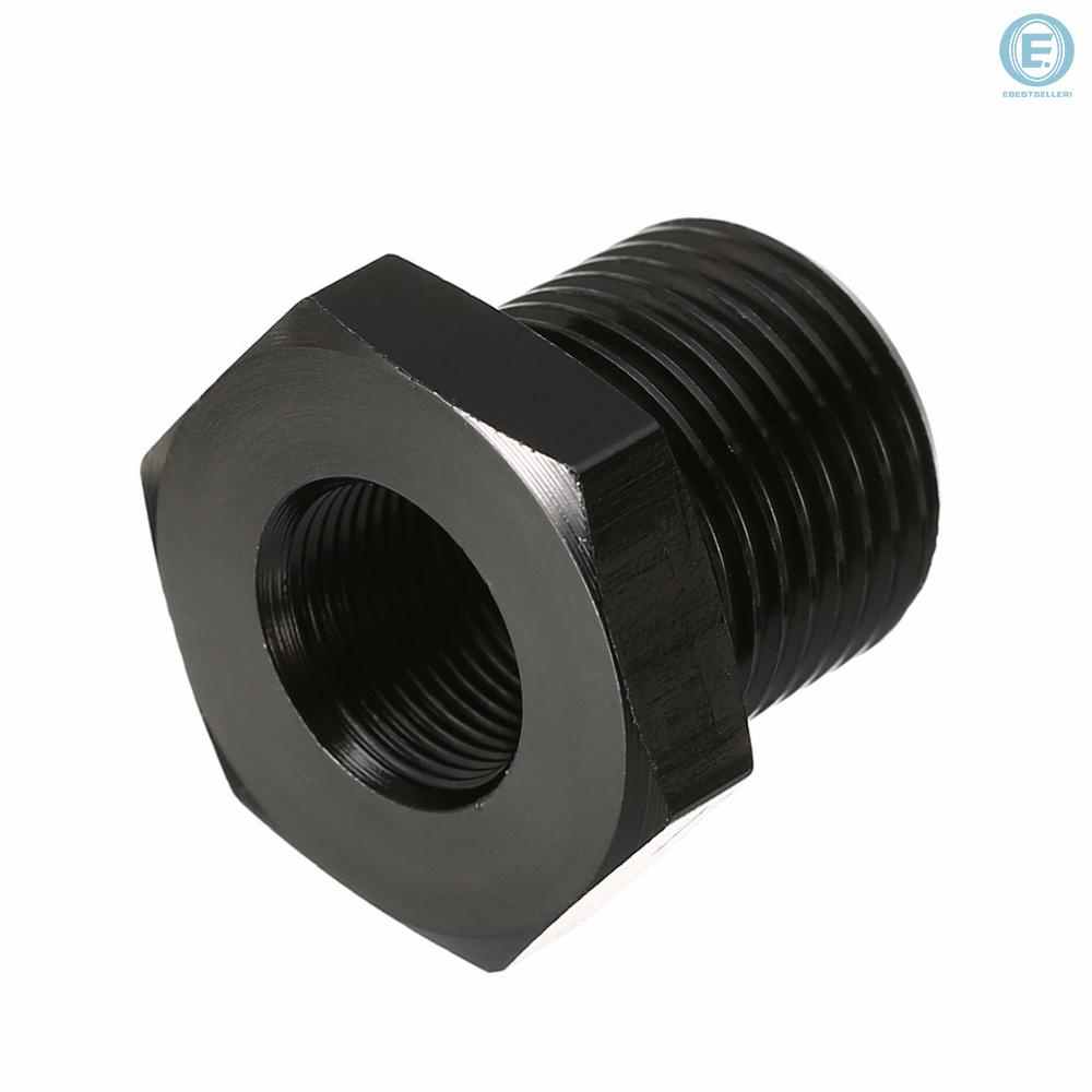 Ready in stock Car Oil Filter Black Anodized Aluminum Threaded Adapter 1/2-28 to 3/4-16 Auto Accessories