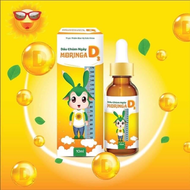 Vitamin D3-Dầu Chùm Ngây D3