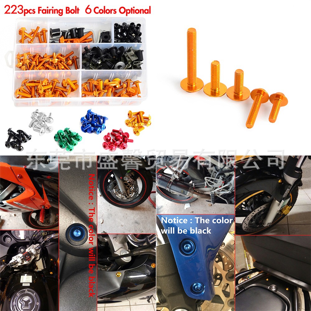 Ốc Vít Phù Hợp Cho Xe Mô Tô Kawasaki Z800 Z900 Z1000 Z125 Ninja 650 ER-6N/F Versys 650 Versys1000 Ninja 250/300 ZX6R ZX10R