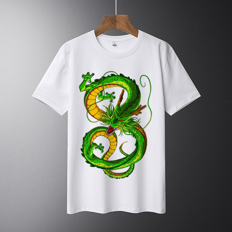 Áo thun áo phông không cổ nhiều mẫu Form đẹp chất đẹp - In hình Rồng Thiêng 7 viên ngọc rồng R1 - Album R