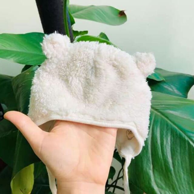 Mũ lông cừu cho bé cực dễ thương