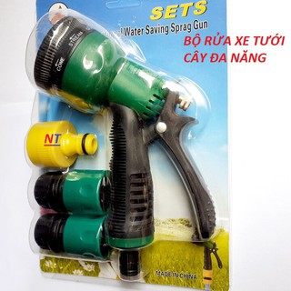 Đầu Vòi Tưới, Rửa Đa Năng 6 Chế Độ