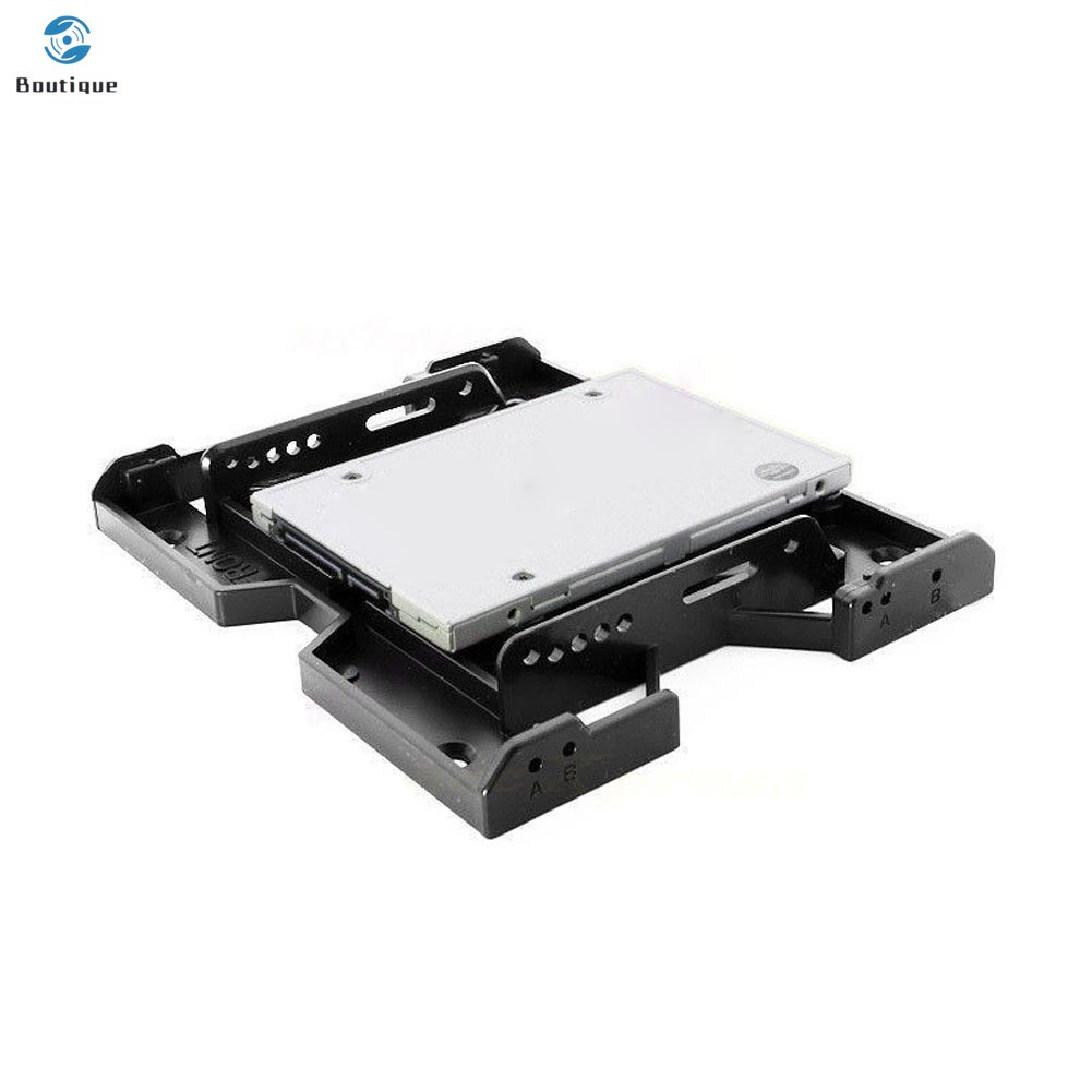 Khay chuyển đổi ổ cứng 5.25" sang 3.5" 2.5" SSD HDD phù hợp cho gắn quạt tản nhiệt