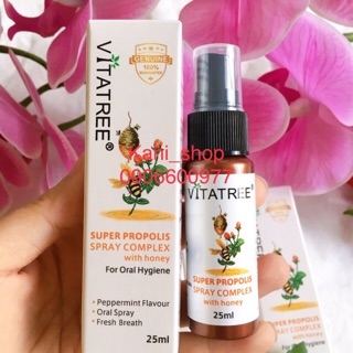 [ CHÍNH HÃNG] Xịt keo Ong Vitatree đủ bill