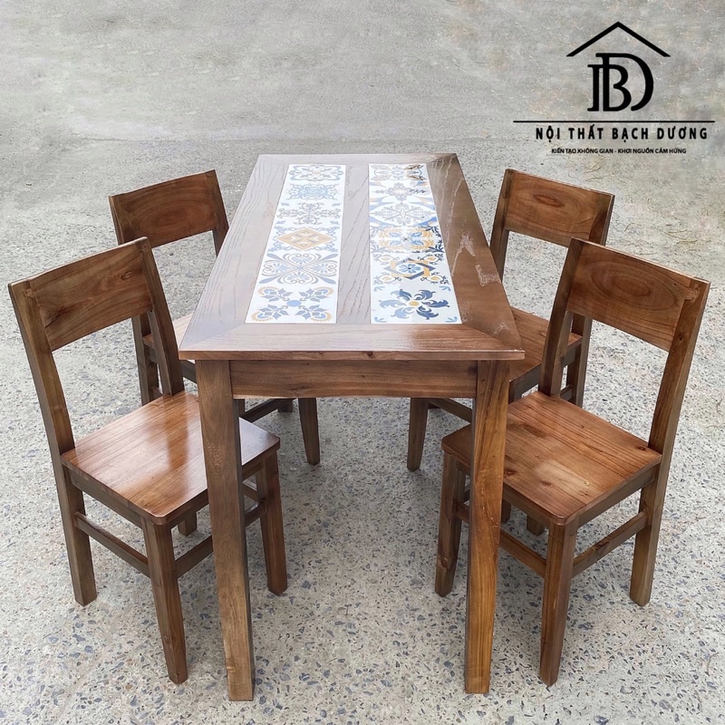Bộ bàn ghế ăn gia đình - bàn ghế cafe