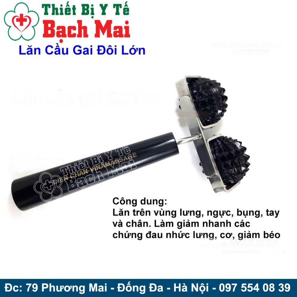 Lăn Sừng Cầu Đôi Lớn - Dụng Cụ Diện Chẩn