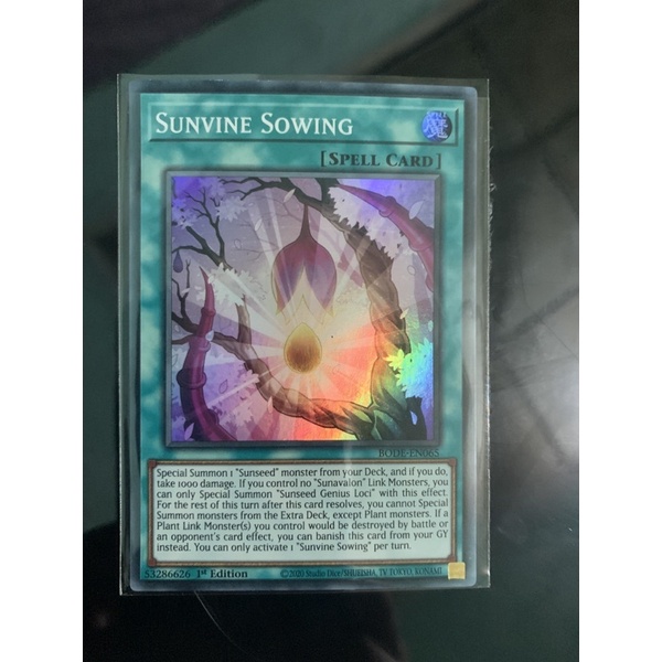 Bài yugioh:sunvine sowing