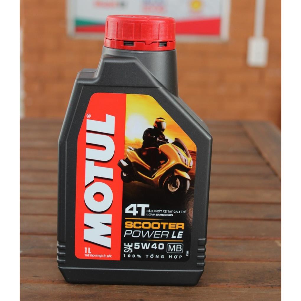 Nhớt xe tay ga Motul Scooter Power LE 5W40