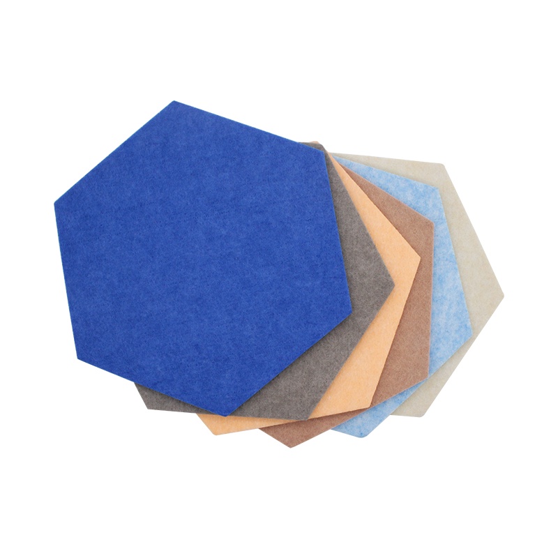 Tấm tiêu âm hình lục giác size: 27x30cm Tấm Decor trang trí Remak Sonic Hexagon