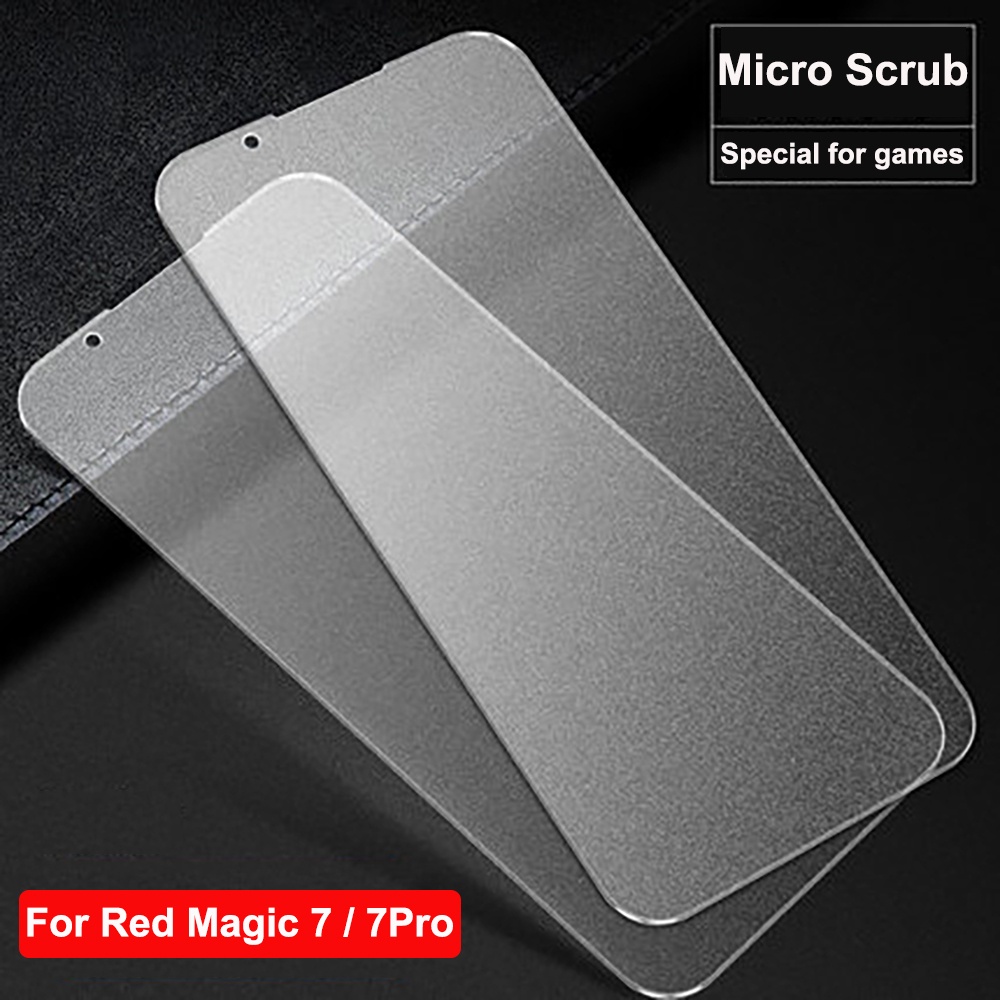 Kính Cường Lực Mờ Cho Nubia Red Magic 7 NX679J Tấm Bảo Vệ Màn Hình Kính Cho Red Magic 7 Pro NX709J V